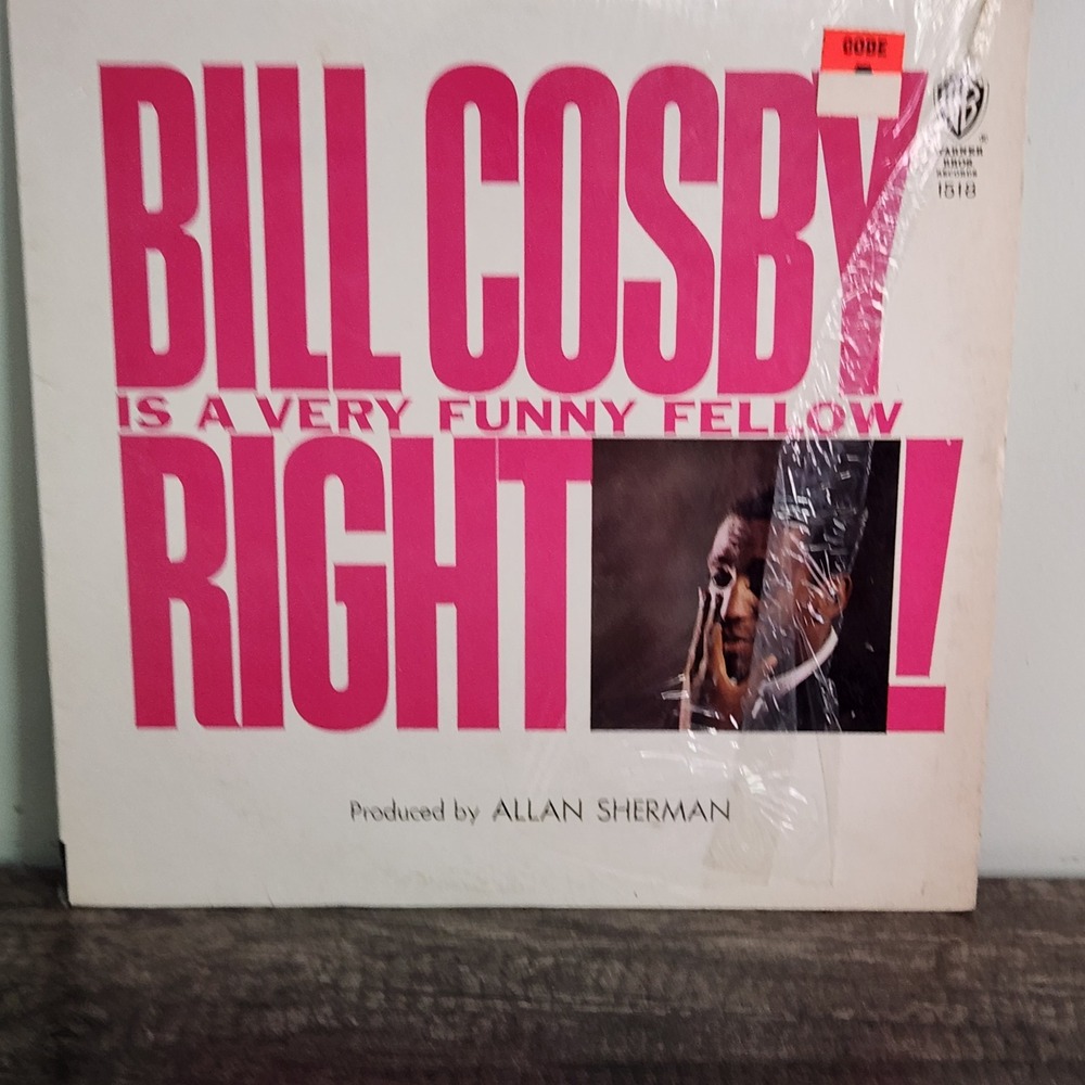 Bill Cosby‎ Is A Very Funny Fellow Right! Vinyl LP Comedy Album Warner Bros